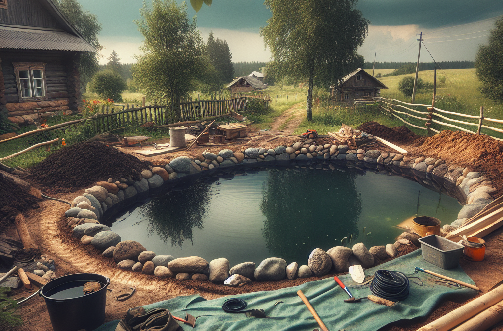 How to Build a Natural Swimming Pond on Your Homestead