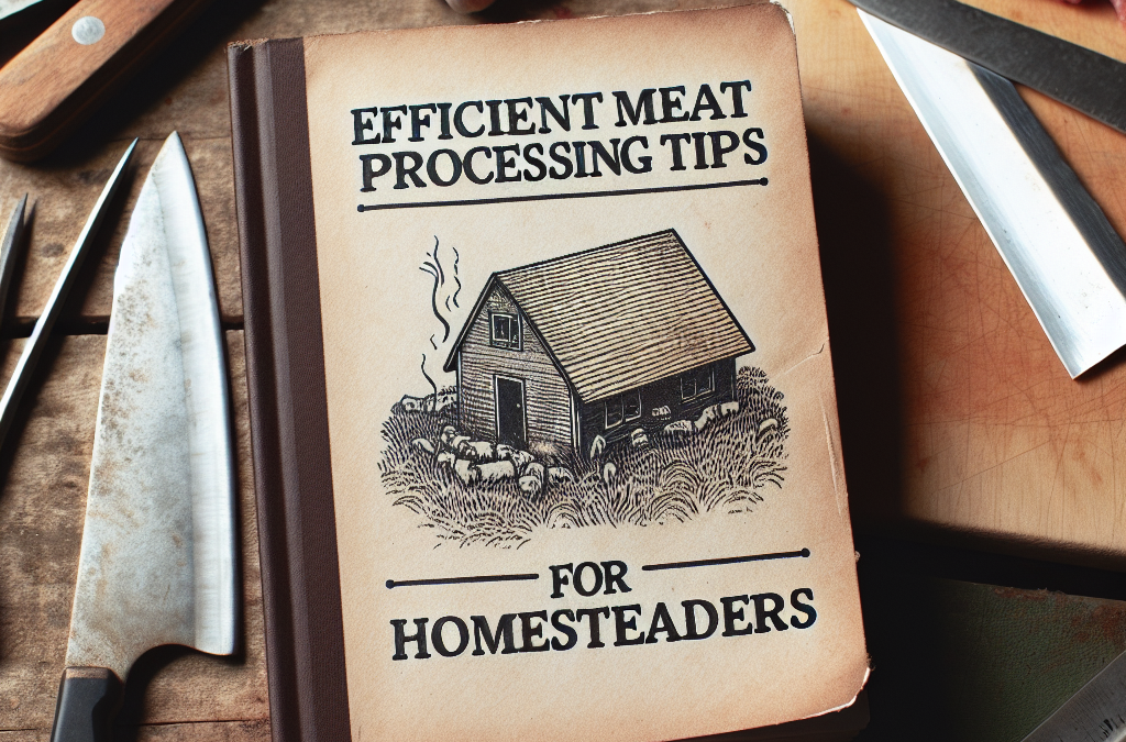 Efficient Meat Processing Tips for Homesteaders