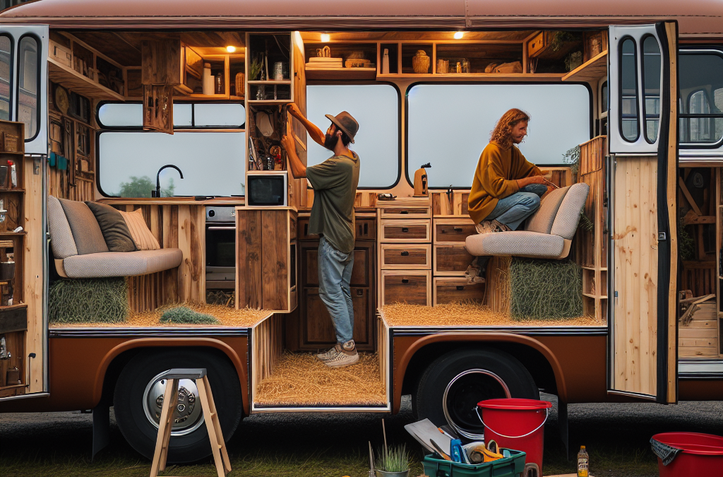 Converting a Bus into a Mobile Homestead