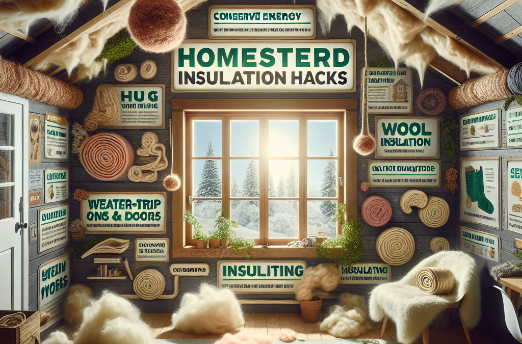 Conserve Energy with Homestead Insulation Hacks