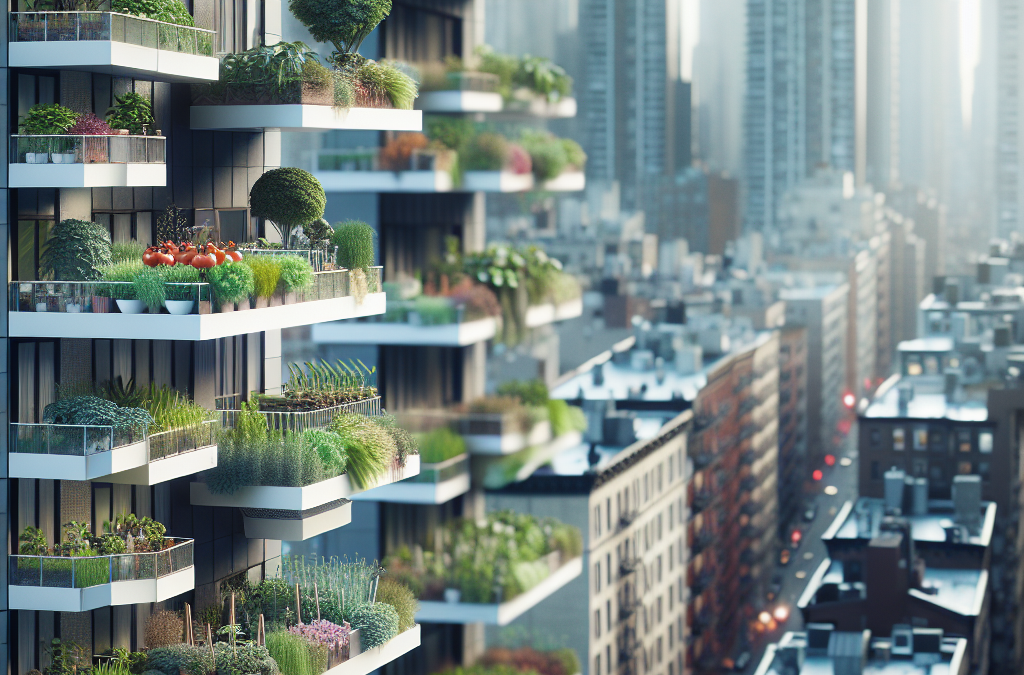 Transform Balconies into Productive Mini-Farms