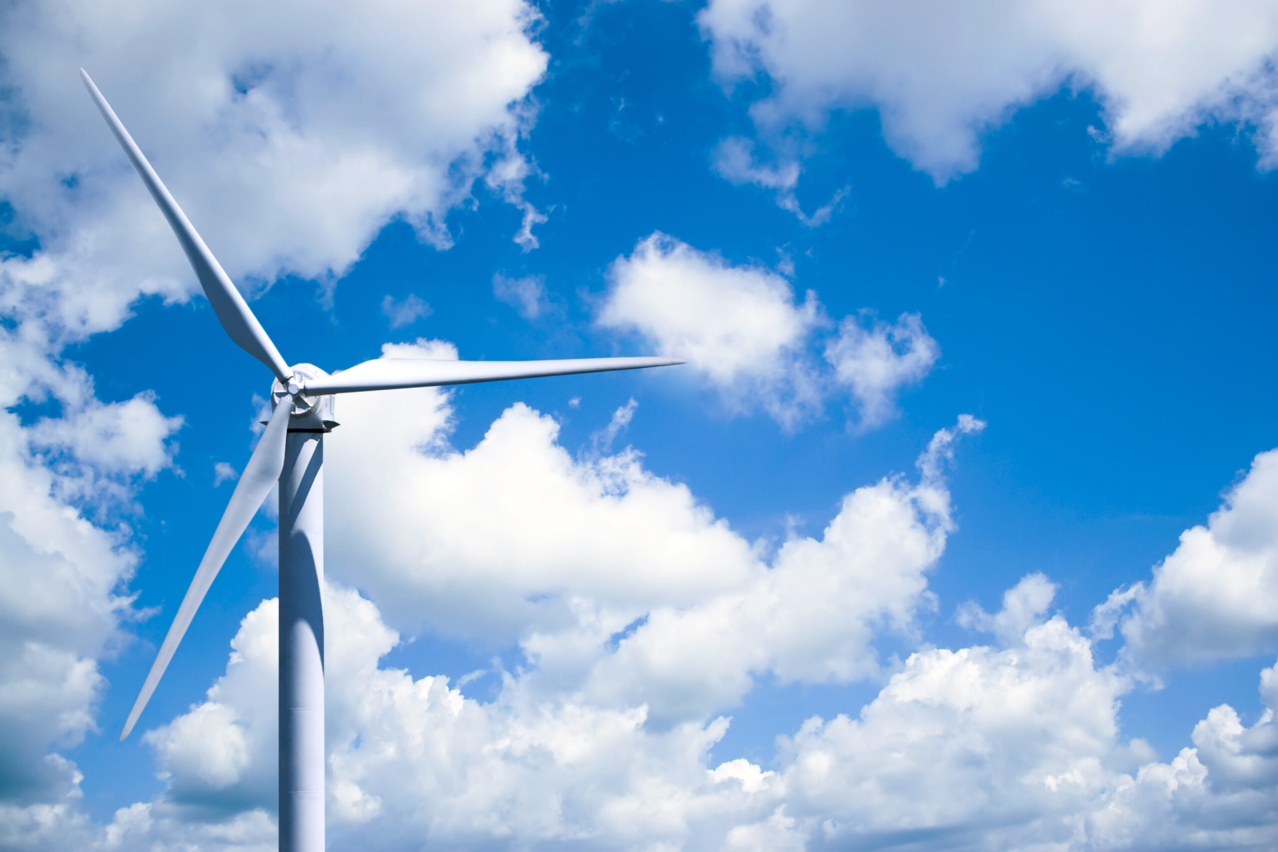 Small Space, Big Harvest: Organic Gardening for Urban Dwellers 3 a single wind turbine over a cloud filled blue sky BF0 uG 0Hj scaled