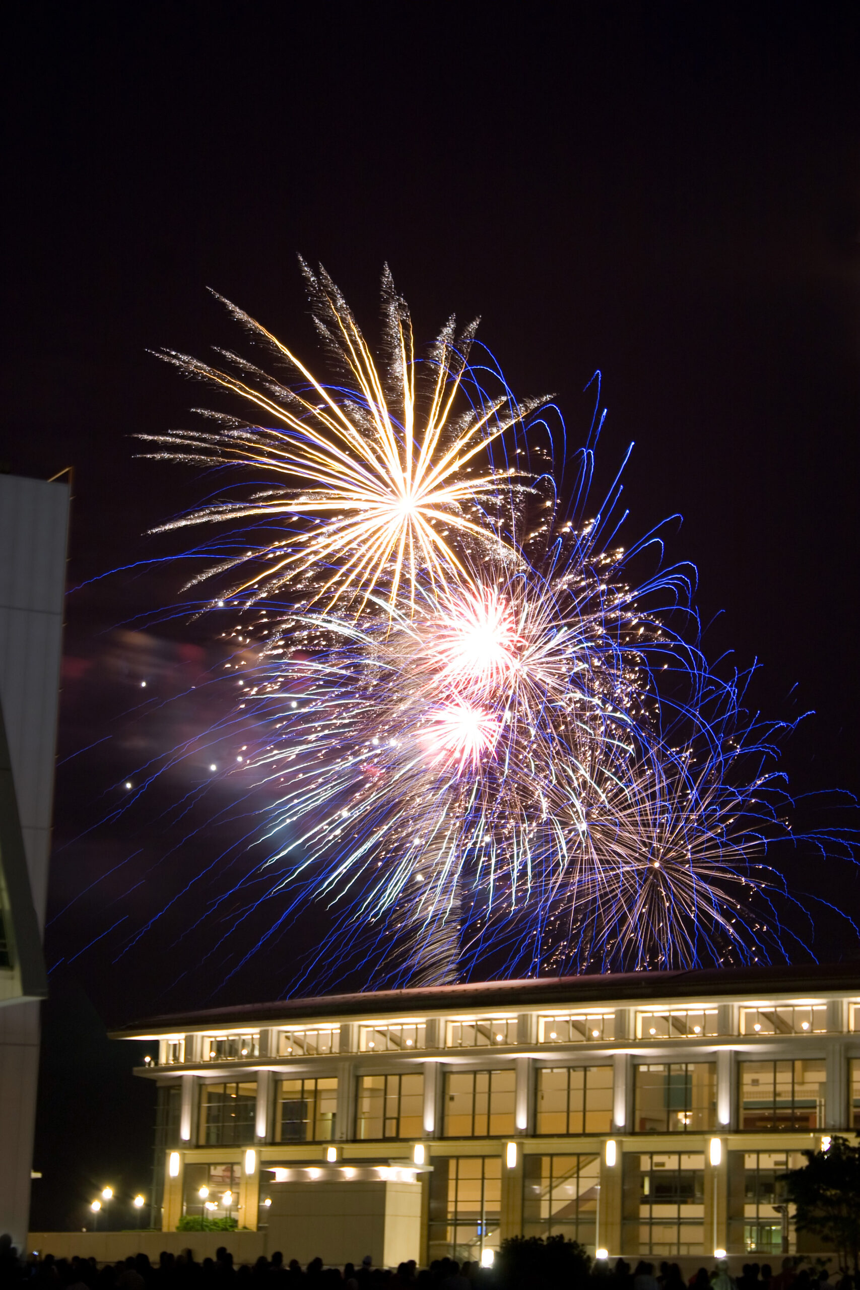 Modern Self-Reliance: Thriving Independently in a Connected World 3 beautiful fireworks exploding over a dark night sky plenty of copyspace SYvlDU0Hs scaled