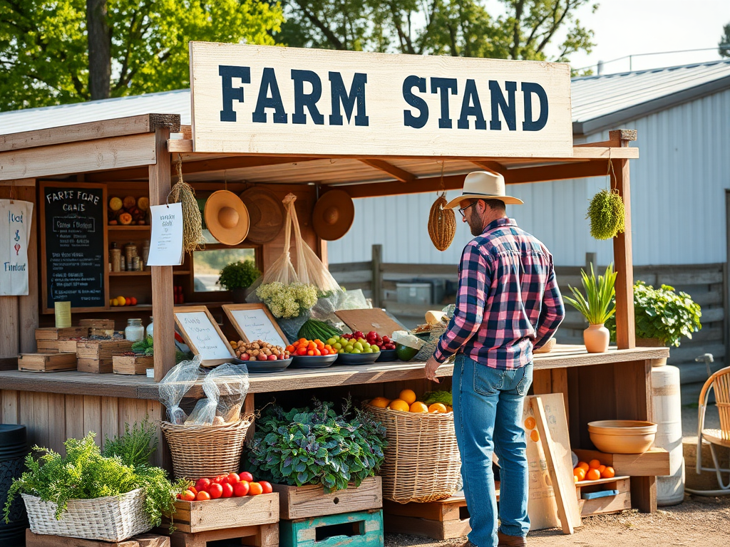 how to create a successful farm stand