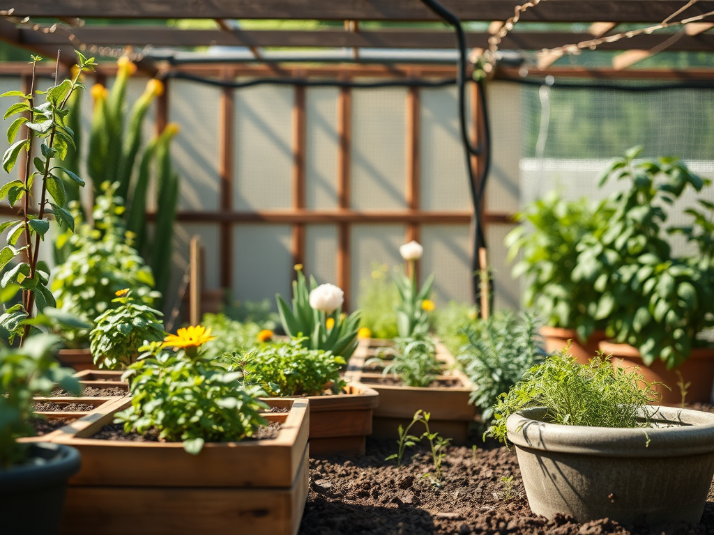 how to create a sustainable garden plan for small spaces