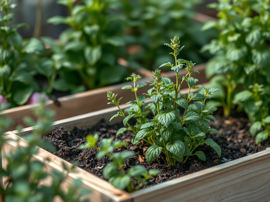 how to maintain a productive herb garden