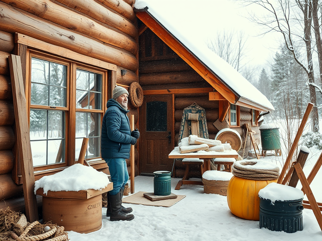 how to prepare your homestead for winter