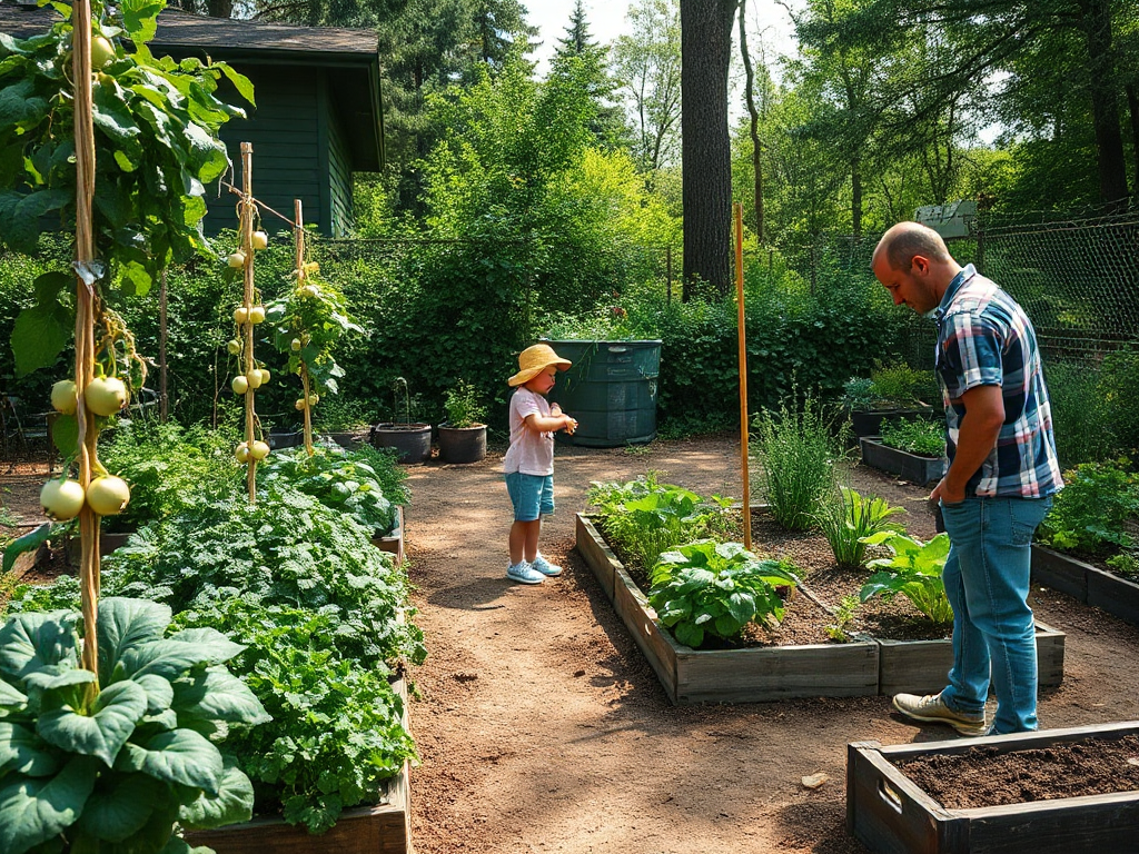 how to set up a productive vegetable garden