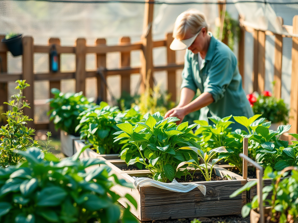 strategies for organic gardening in small spaces