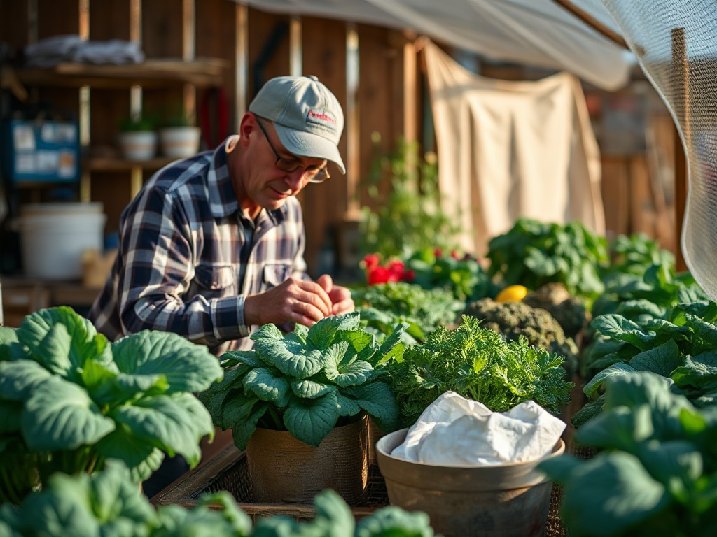strategies for year-round food production at home