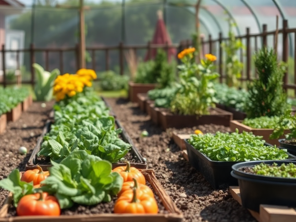 how to create a productive garden layout